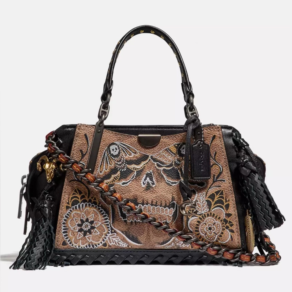 NWT Coach Chelsea Champlain Dreamer 21 in Signature Canvas with Tattoo
